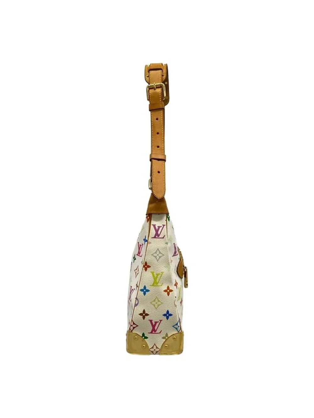 Louis Vuitton Shoulder Bag Monogram Multicolor Boulogne Blanc